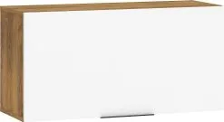 Seinäkaappi Meblocross Sven 1DPZ, Tumman Tammen Värinen/ Valkoinen