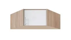 Meblar Seinäkaappi Smart SRN4, Tammi/valkoinen