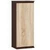 Seinäkeittiön Kaappi NORE CLP 40, Ruskea / Tummanruskea