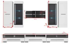 Black Red White Sekcija Fever 1, Valkoinen -NORE Kalusteet Myymälä sekcija fever 1 valkoinen c5231 osta reference