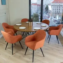 Selsey Bill-tuoli, Oranssi -NORE Kalusteet Myymälä selsey bill tuoli oranssi 70302 halvempi reference