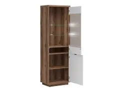 Black Red White Showcase BRW Forn 1D1W, Ruskea / Valkoinen. 7 Black Red White Showcase BRW Forn 1D1W, Ruskea / Valkoinen. -NORE Kalusteet Myymälä showcase brw forn 1d1w ruskea valkoinen 610b3 netistai reference