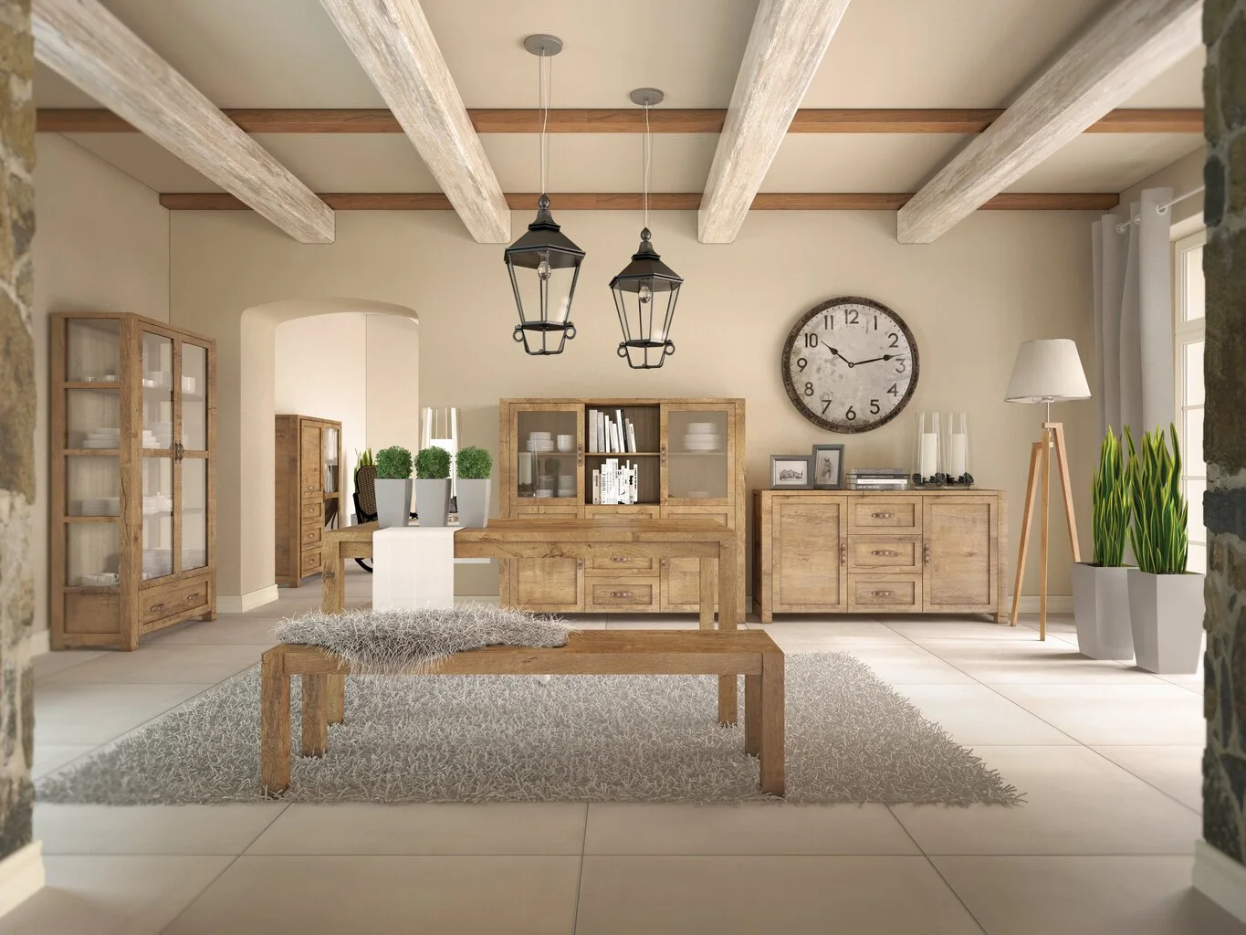 Gala Meble Showcase Nevada W1D, Ruskea. 2 Gala Meble Showcase Nevada W1D, Ruskea. - Image 2