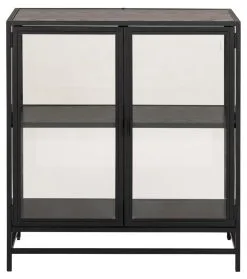 Showcase Seaford, Musta 5 Showcase Seaford, Musta -NORE Kalusteet Myymälä showcase seaford musta de20b netistai reference