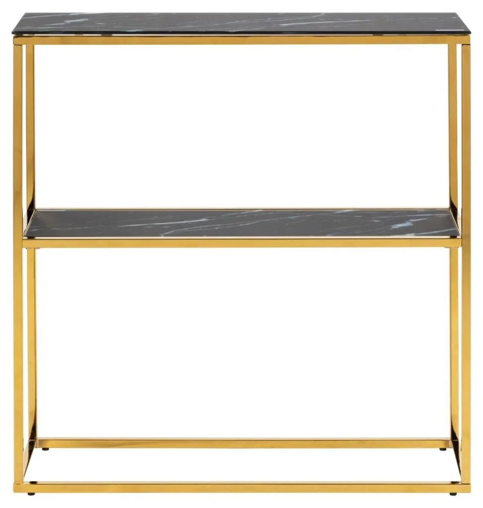 Sivupöytä Alita, Musta/kulta 3 Sivupöytä Alita, Musta/kulta - Image 3