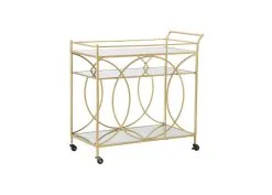 Sivupöytä-kärry Glam, Kultainen