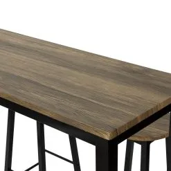 SoBuy OGT22-SCH, Ruskean Värinen 5-osainen Keittiökalusteiden Setti -NORE Kalusteet Myymälä sobuy ogt22 sch ruskean varinen 5 osainen e540e halvempi reference