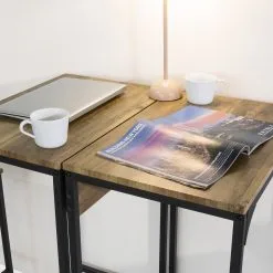 SoBuy OGT42-F, Ruskean Värinen 4-osainen Keittiökalusteiden Setti -NORE Kalusteet Myymälä sobuy ogt42 f ruskean varinen 4 osainen 7d44e netistai reference