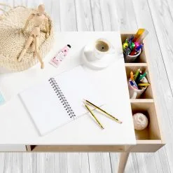 KLUPS Sofie Työpöytä, Valkoinen/ruskea 11 KLUPS Sofie Työpöytä, Valkoinen/ruskea -NORE Kalusteet Myymälä sofie tyopoyta valkoinenruskea bd576 osta reference