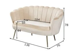 Sohva, Beige -NORE Kalusteet Myymälä sohva beige 9394d hinta reference