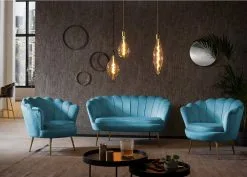 Sohva Glam, Sininen -NORE Kalusteet Myymälä sohva glam sininen 2585b palaute reference