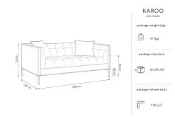 Sohva Micadoni Home Karoo, Tummanpunainen -NORE Kalusteet Myymälä sohva micadoni home karoo tummanpunainen 99a90 halvempi reference