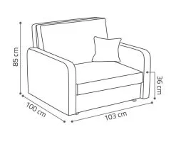 Sohva NORE Viva 30, Sininen -NORE Kalusteet Myymälä sohva nore viva 30 sininen 840a0 halvempi reference