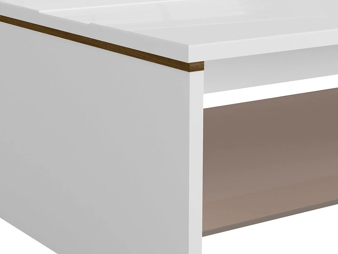 Black Red White Sohvapöytä BRW Azteca Trio, Valkoinen 3 Black Red White Sohvapöytä BRW Azteca Trio, Valkoinen - Image 3