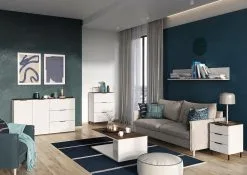 Germania Sohvapöytä California 1495, Helehall/tumepruun -NORE Kalusteet Myymälä sohvapoyta california 1495 helehalltumepruun a6f1a netistai reference