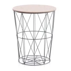 Sohvapöytä Carmina 31x31 Cm, Tammi