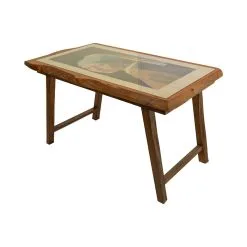 Kalune Design Sohvapöytä Floriane Garden Nordkisa, Ruskea