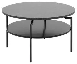 Sohvapöytä Goldington D80xH45cm, Musta Marmori -NORE Kalusteet Myymälä sohvapoyta goldington d80xh45cm musta marmori 2a8ca hinta reference