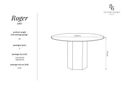 Interieurs86 Sohvapöytä Interieurs 86 Roger, 120 Cm, Harmaa. -NORE Kalusteet Myymälä sohvapoyta interieurs 86 roger 120 cm harmaa 53230 palaute reference