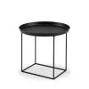 Sohvapöytä Micadoni Home Ataca, 50x46,5 Cm, Musta
