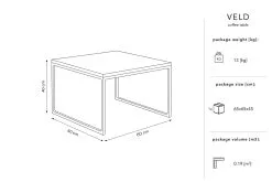 Sohvapöytä Micadoni Home Veld, 62x42 Cm, Valkoinen/musta 7 Sohvapöytä Micadoni Home Veld, 62x42 Cm, Valkoinen/musta -NORE Kalusteet Myymälä sohvapoyta micadoni home veld 62x42 cm valkoinenmusta 47f07 palaute reference