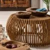 SIT Sohvapöytä Rattan Ø 60 Cm