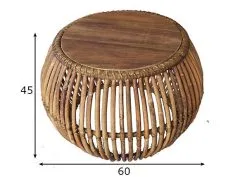 SIT Sohvapöytä Rattan Ø 60 Cm -NORE Kalusteet Myymälä sohvapoyta rattan o 60 cm d4d78 hinta reference