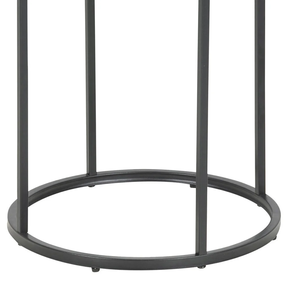 Sohvapöytä Selsey Krapina, 40x55 Cm, Ruskea/musta 2 Sohvapöytä Selsey Krapina, 40x55 Cm, Ruskea/musta - Image 2