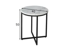 Sohvapöytä This 40, Valkoinen/musta 5 Sohvapöytä This 40, Valkoinen/musta -NORE Kalusteet Myymälä sohvapoyta this 40 valkoinenmusta 05cc1 netistai reference