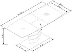 Halmar Sorento, Hiekan Värinen Pöytä -NORE Kalusteet Myymälä sorento hiekan varinen poyta 627f6 halvempi reference