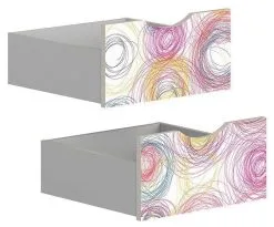 Black Red White Stanford Kahden Laatikon Setti, Harmaa/värillinen