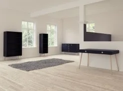 Steens Soft Line 019/70 Lipasto, Musta -NORE Kalusteet Myymälä steens soft line 01970 lipasto musta 30622 netistai reference