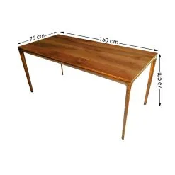 Kalune Design Table Floriane Garden Fejita Pieni, Ruskea, 70x100 -NORE Kalusteet Myymälä table floriane garden fejita pieni ruskea 7adbb palaute reference