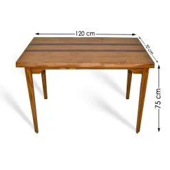 Kalune Design Table Floriane Garden Kuoksu, Ruskea, 70x100 -NORE Kalusteet Myymälä table floriane garden kuoksu ruskea 3039e hinta reference