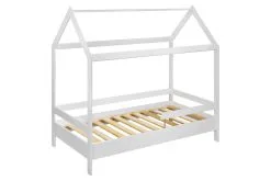 Talosänky ASM Tymi House, 80x160 Cm, Valkoinen -NORE Kalusteet Myymälä talosanky asm tymi house 80x160 cm valkoinen 122ad netistai reference