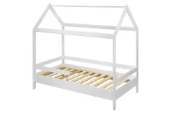 Talosänky ASM Tymi House, 80x160 Cm, Valkoinen -NORE Kalusteet Myymälä talosanky asm tymi house 80x160 cm valkoinen de09e palaute reference