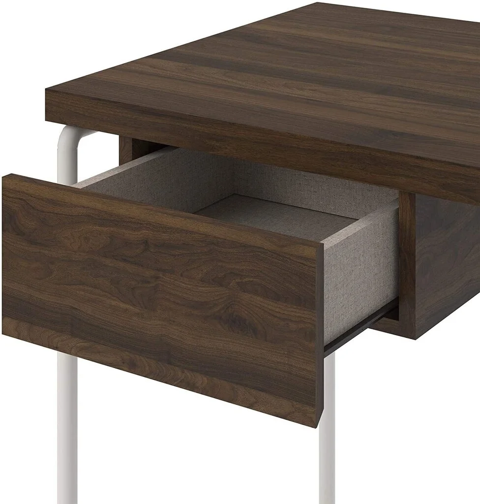 Tietokonepöytä Novogratz Webster, Ruskea 3 Tietokonepöytä Novogratz Webster, Ruskea - Image 3