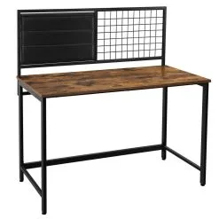 Tietokonepöytä Songmics, Ruskea/musta