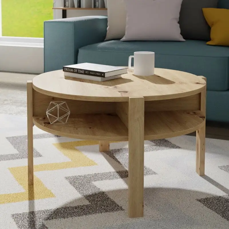 Tobago-sohvapöytä, Sonoma Tammi 2 Tobago-sohvapöytä, Sonoma Tammi - Image 2