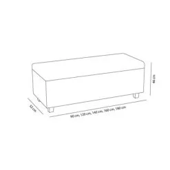 Rahi Säilytyslaatikolla, Vaaleanharmaa (Etna 15), , 160 Cm, Geltonas -NORE Kalusteet Myymälä tumba sailytyslaatikolla vaaleanharmaa etna 15 160 cm 7b802 halvempi reference