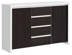 Black Red White Tuoli Caspian, Valkoinen/wenge