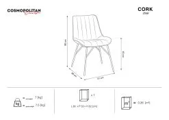 Tuoli Cosmopolitan Design Cork, Tummanharmaa 9 Tuoli Cosmopolitan Design Cork, Tummanharmaa -NORE Kalusteet Myymälä tuoli cosmopolitan design cork tummanharmaa 03ef7 halvempi reference