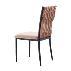 Home4you Tuoli EMORY 47x59xH93cm, Vanhanroosa Sametti -NORE Kalusteet Myymälä tuoli emory 47x59xh93cm vanhanroosa sametti 8a310 palaute reference