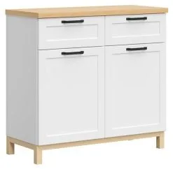 Black Red White Tuoli Haga 2D, Valkoinen