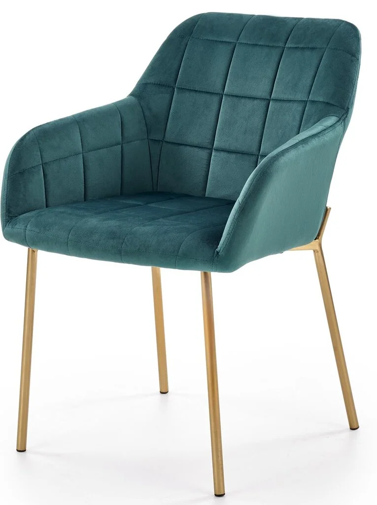 Halmar Tuoli K306, Vihreä/kulta 1 Halmar Tuoli K306, Vihreä/kulta
