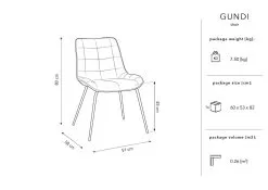 Tuoli Micadoni Home Gundi, Sininen -NORE Kalusteet Myymälä tuoli micadoni home gundi sininen a30ce halvempi reference