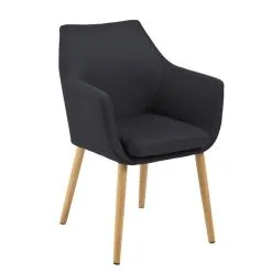 Tuoli/nojatuoli Nora, Antrasiitti/tammi