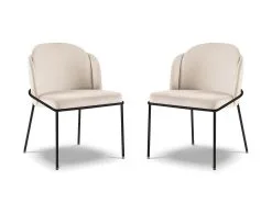 Micadoni Home Limmen -tuolit 2 Kpl, Beige