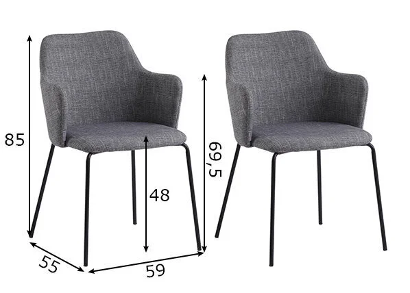 Tuolit, 2 Kpl 2 Tuolit, 2 Kpl - Image 2