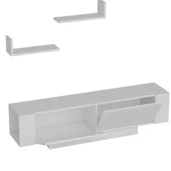 TV-kaluste Ekol, Valkoinen -NORE Kalusteet Myymälä tv kaluste ekol valkoinen 2cde3 palaute reference